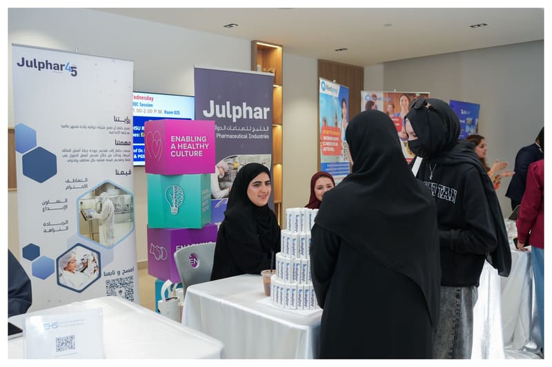 15th RAKMHSU Career Fair 2025 at RAK Medical & Health Sciences University, 2025-26 — photograph 10 of 28