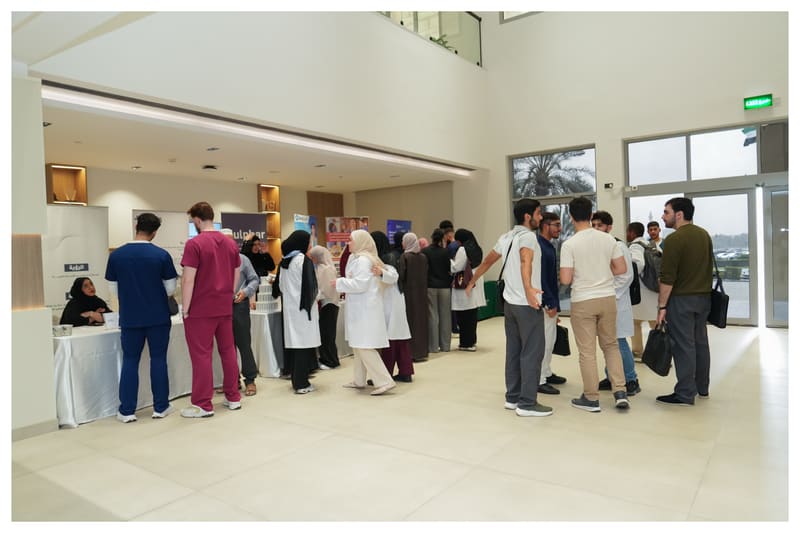 15th RAKMHSU Career Fair 2025 at RAK Medical & Health Sciences University, 2025-26 — photograph 14 of 28