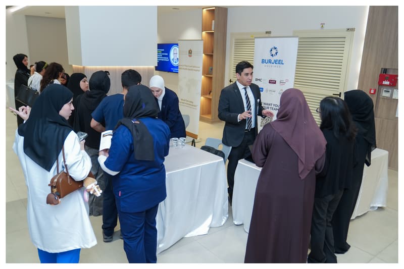 15th RAKMHSU Career Fair 2025 at RAK Medical & Health Sciences University, 2025-26 — photograph 15 of 28
