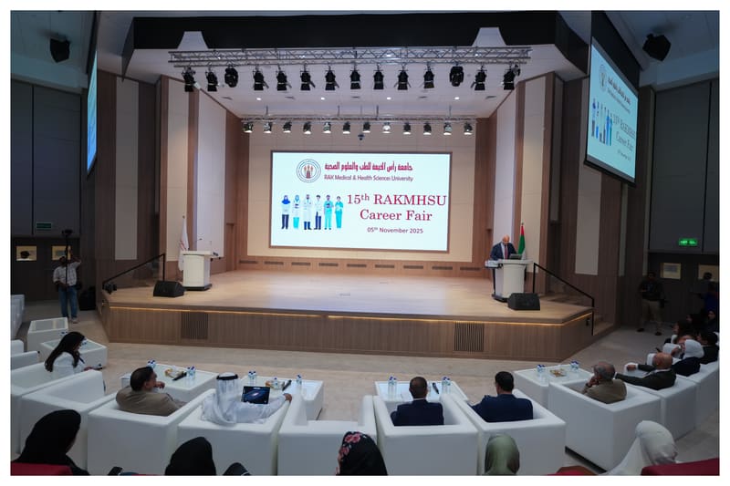 15th RAKMHSU Career Fair 2025 at RAK Medical & Health Sciences University, 2025-26 — photograph 19 of 28