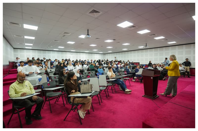 15th RAKMHSU Career Fair 2025 at RAK Medical & Health Sciences University, 2025-26 — photograph 26 of 28
