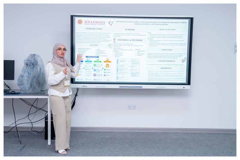 16th Students Scientific Conference 2026 at RAK Medical & Health Sciences University, 2025-26 — photograph 18 of 31