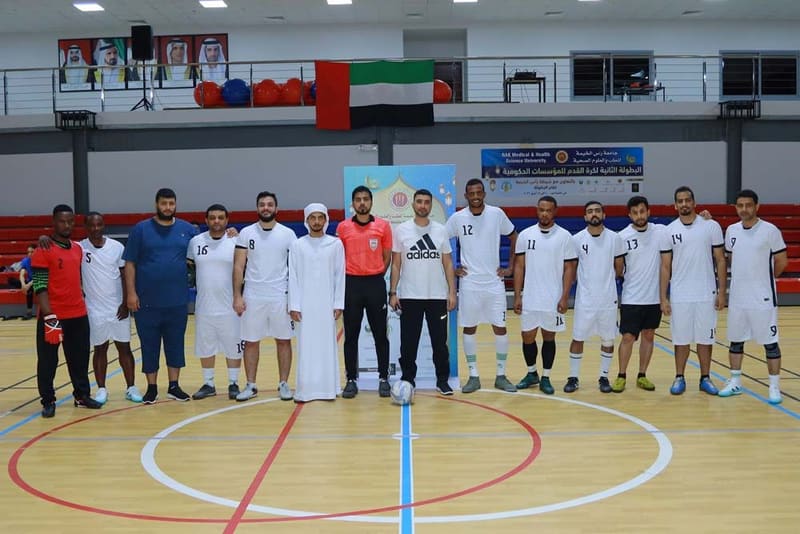 2nd RAKMHSU RAK Goverement Football Tournament 2022 at RAK Medical & Health Sciences University, 2021-22 — photograph 4 of 27