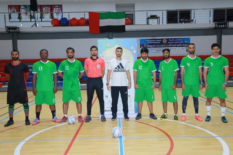 2nd RAKMHSU RAK Goverement Football Tournament 2022 at RAK Medical & Health Sciences University, 2021-22 — photograph 6 of 27