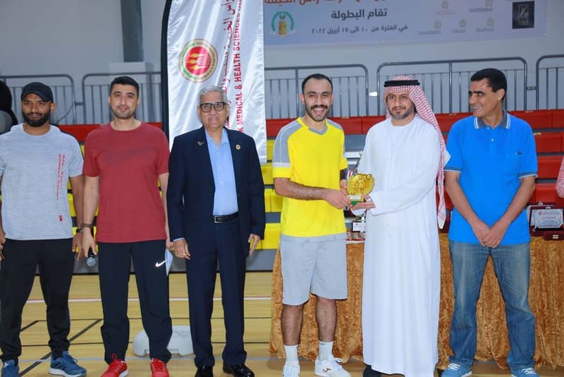 2nd RAKMHSU RAK Goverement Football Tournament 2022 at RAK Medical & Health Sciences University, 2021-22 — photograph 11 of 27