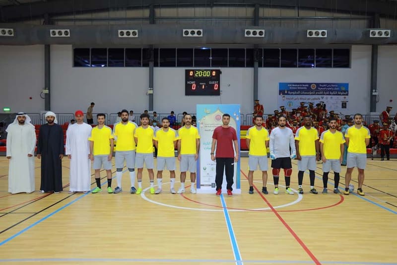 2nd RAKMHSU RAK Goverement Football Tournament 2022 at RAK Medical & Health Sciences University, 2021-22 — photograph 19 of 27