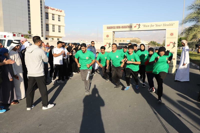 7th RAKMHSU Mini Marathon 2018-19 at RAK Medical & Health Sciences University, 2018-19 — photograph 6 of 34