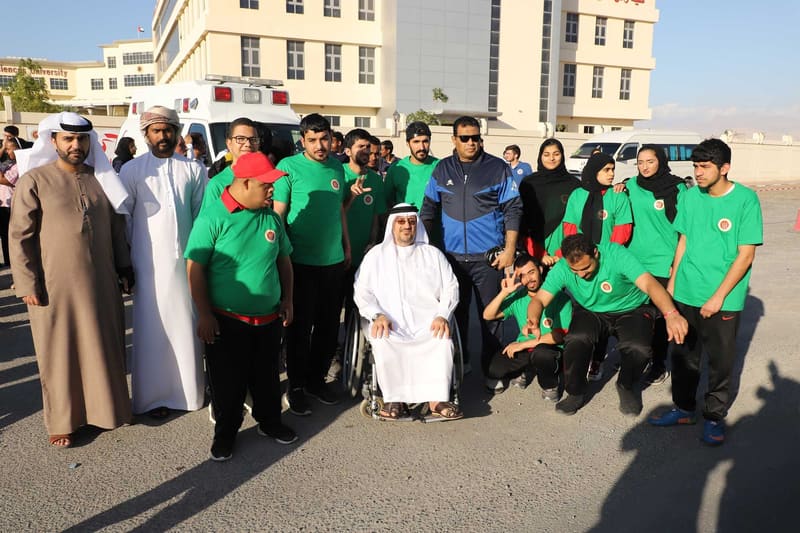 7th RAKMHSU Mini Marathon 2018-19 at RAK Medical & Health Sciences University, 2018-19 — photograph 7 of 34
