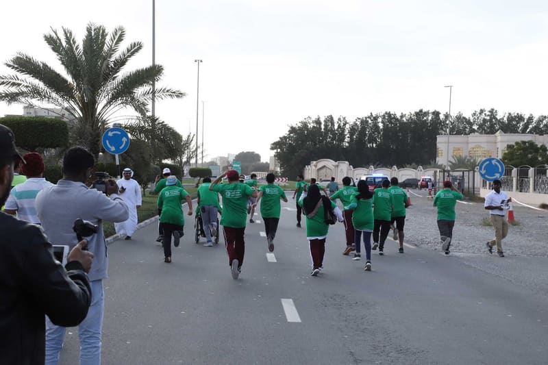 8th Mini Marathon at RAK Medical & Health Sciences University, 2019-20 — photograph 21 of 50