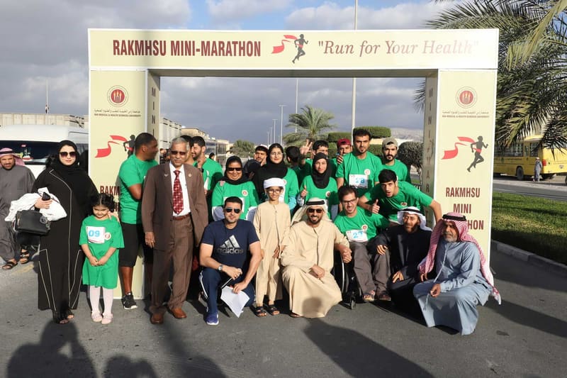 8th Mini Marathon at RAK Medical & Health Sciences University, 2019-20 — photograph 23 of 50