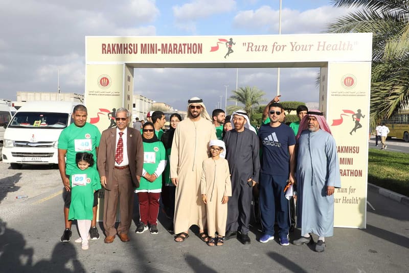 8th Mini Marathon at RAK Medical & Health Sciences University, 2019-20 — photograph 24 of 50