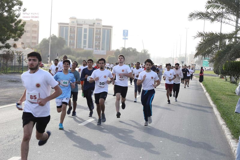 8th Mini Marathon at RAK Medical & Health Sciences University, 2019-20 — photograph 25 of 50