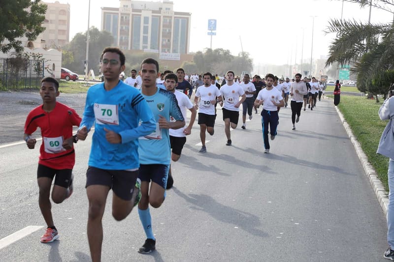 8th Mini Marathon at RAK Medical & Health Sciences University, 2019-20 — photograph 26 of 50