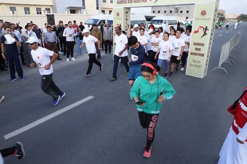 8th Mini Marathon at RAK Medical & Health Sciences University, 2019-20 — photograph 29 of 50
