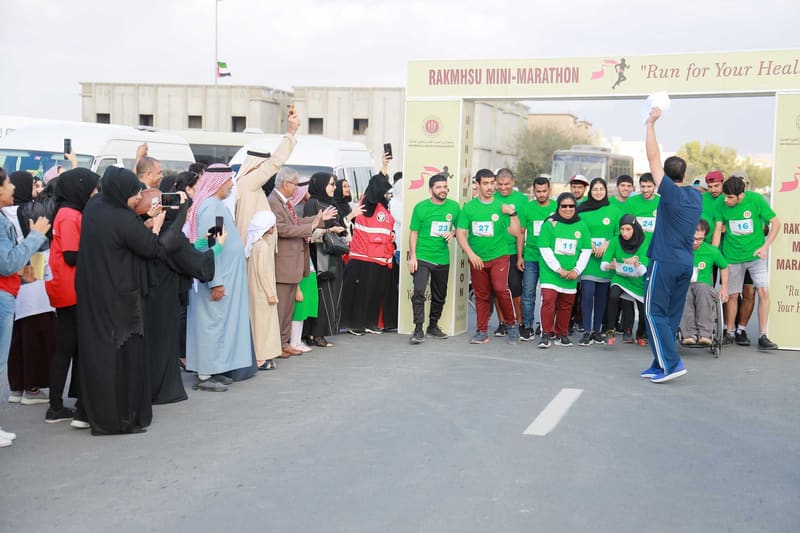 8th Mini Marathon at RAK Medical & Health Sciences University, 2019-20 — photograph 38 of 50