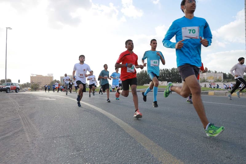 8th Mini Marathon at RAK Medical & Health Sciences University, 2019-20 — photograph 40 of 50