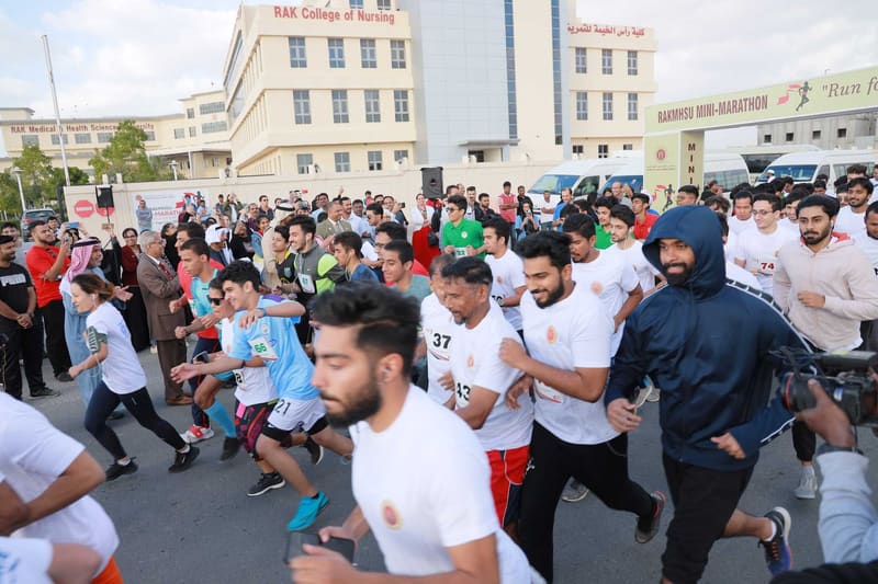 8th Mini Marathon at RAK Medical & Health Sciences University, 2019-20 — photograph 43 of 50