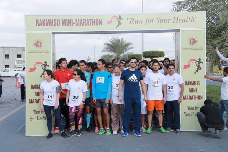 8th Mini Marathon at RAK Medical & Health Sciences University, 2019-20 — photograph 47 of 50