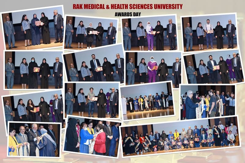 Awards Day 2021-22 at RAK Medical & Health Sciences University, 2021-22 — photograph 2 of 5