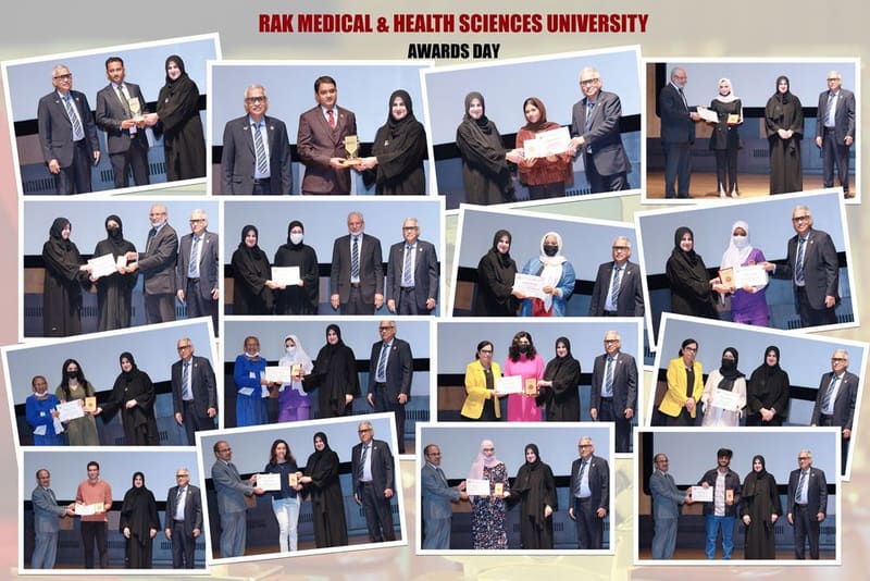 Awards Day 2021-22 at RAK Medical & Health Sciences University, 2021-22 — photograph 3 of 5