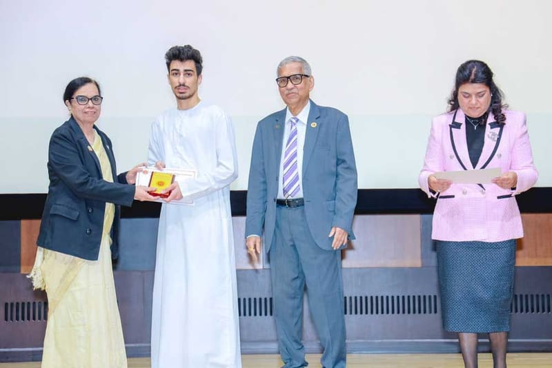 Awards Day 2023 at RAK Medical & Health Sciences University, 2022-23 — photograph 2 of 20