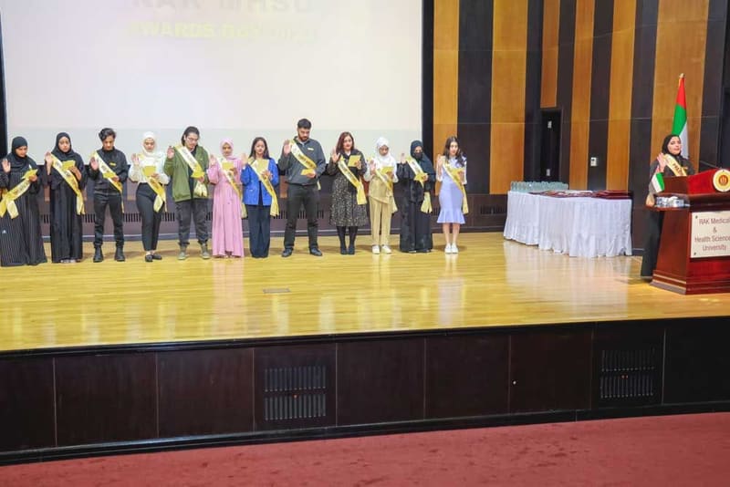Awards Day 2023 at RAK Medical & Health Sciences University, 2022-23 — photograph 7 of 20