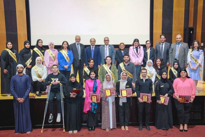 Awards Day 2023 at RAK Medical & Health Sciences University, 2022-23 — photograph 8 of 20