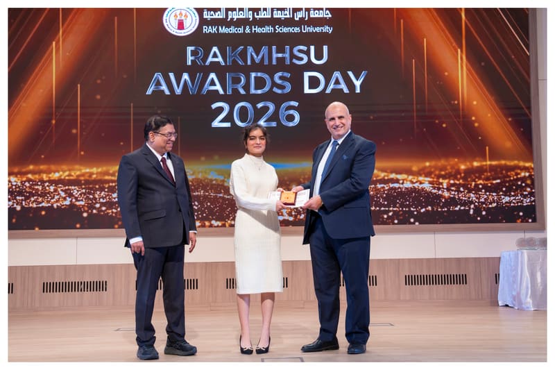 RAKMHSU Awards Day 2026 at RAK Medical & Health Sciences University, 2025-26 — photograph 18 of 39