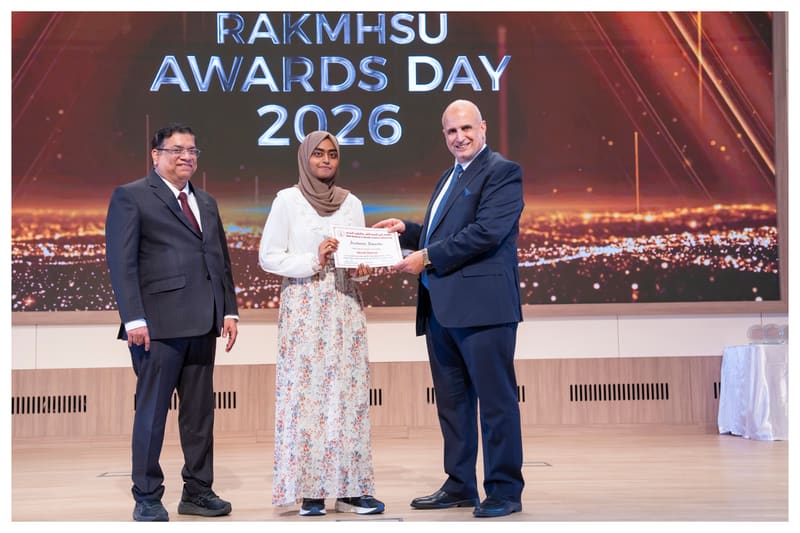 RAKMHSU Awards Day 2026 at RAK Medical & Health Sciences University, 2025-26 — photograph 19 of 39