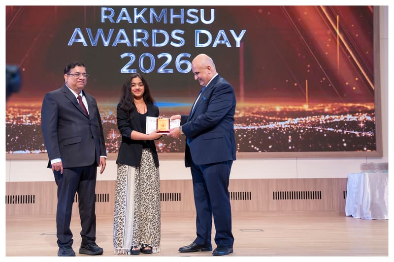 RAKMHSU Awards Day 2026 at RAK Medical & Health Sciences University, 2025-26 — photograph 20 of 39