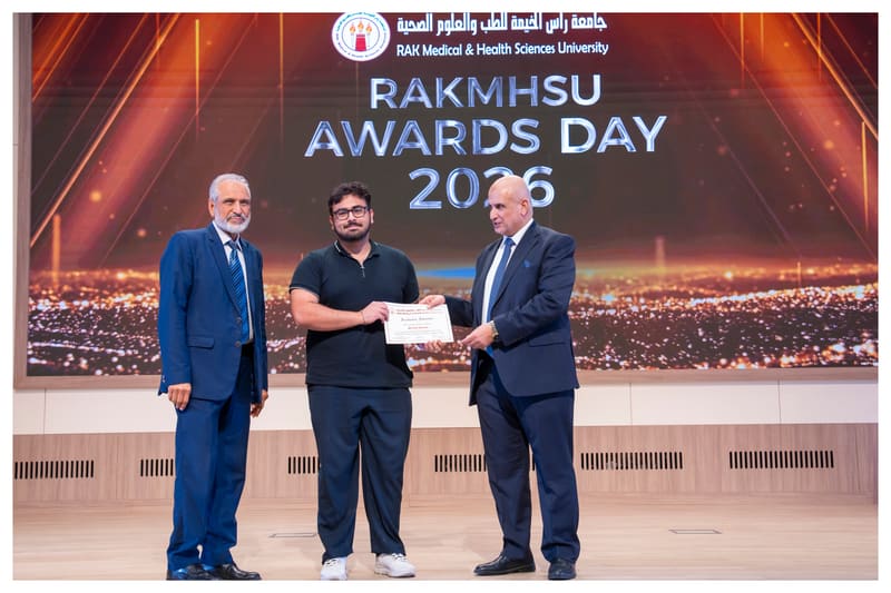 RAKMHSU Awards Day 2026 at RAK Medical & Health Sciences University, 2025-26 — photograph 21 of 39