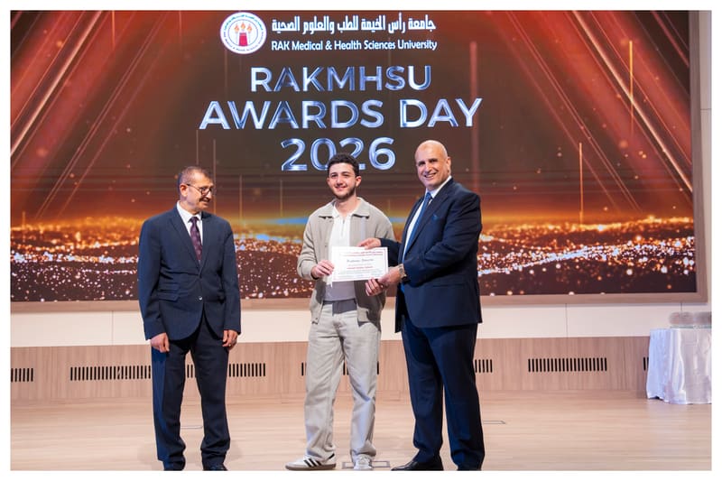 RAKMHSU Awards Day 2026 at RAK Medical & Health Sciences University, 2025-26 — photograph 24 of 39
