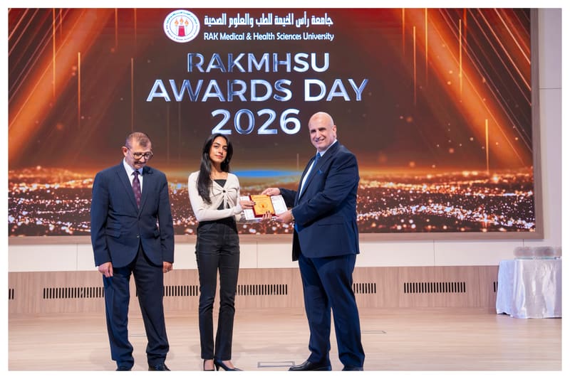 RAKMHSU Awards Day 2026 at RAK Medical & Health Sciences University, 2025-26 — photograph 25 of 39