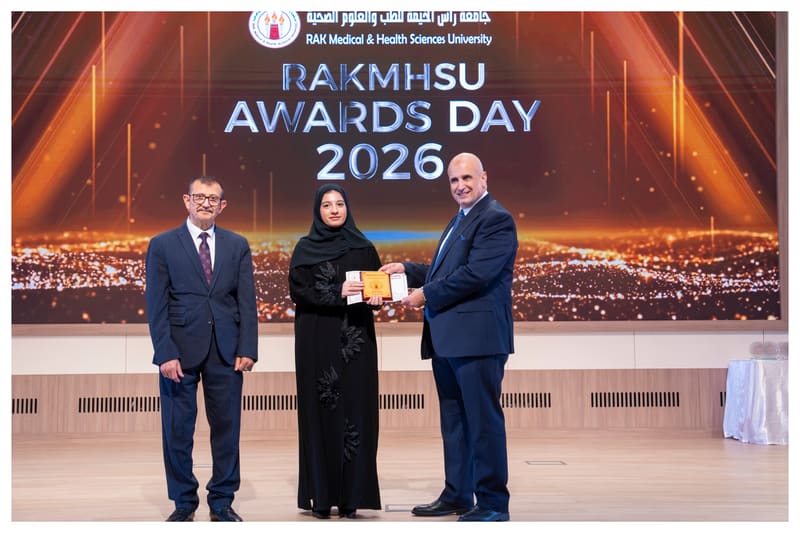 RAKMHSU Awards Day 2026 at RAK Medical & Health Sciences University, 2025-26 — photograph 26 of 39