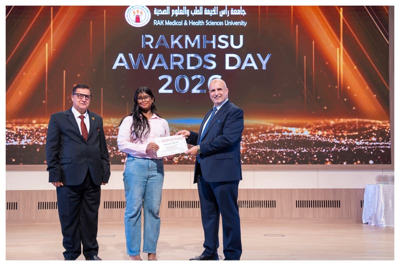 RAKMHSU Awards Day 2026 at RAK Medical & Health Sciences University, 2025-26 — photograph 27 of 39
