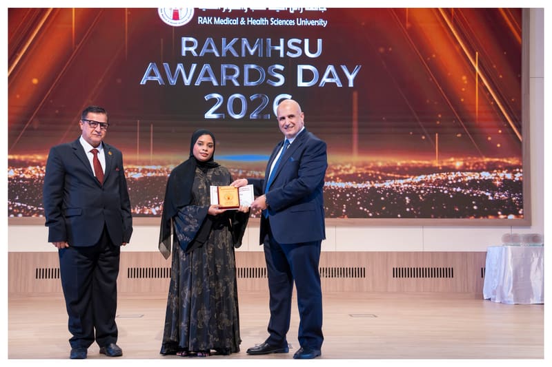 RAKMHSU Awards Day 2026 at RAK Medical & Health Sciences University, 2025-26 — photograph 28 of 39
