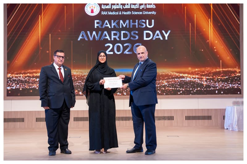 RAKMHSU Awards Day 2026 at RAK Medical & Health Sciences University, 2025-26 — photograph 29 of 39