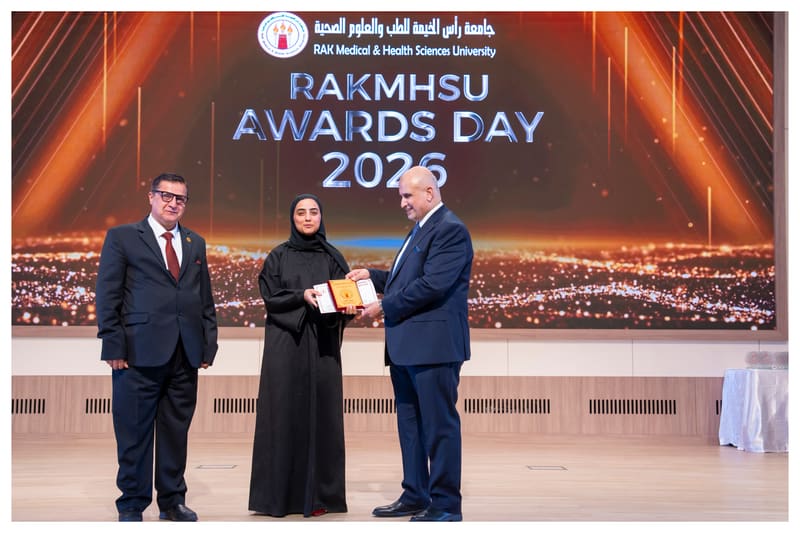 RAKMHSU Awards Day 2026 at RAK Medical & Health Sciences University, 2025-26 — photograph 30 of 39