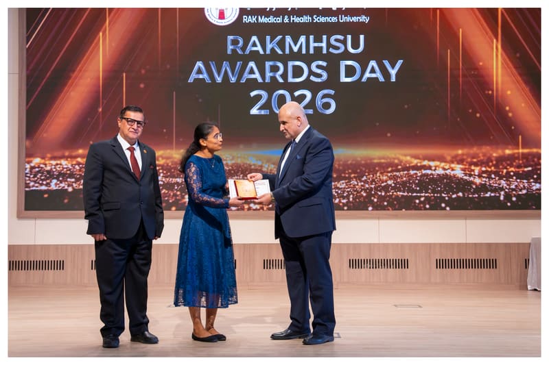 RAKMHSU Awards Day 2026 at RAK Medical & Health Sciences University, 2025-26 — photograph 32 of 39