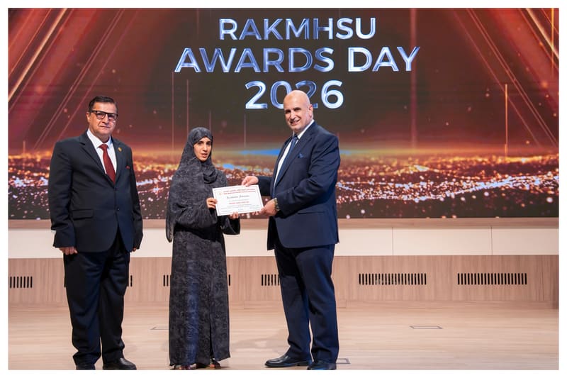 RAKMHSU Awards Day 2026 at RAK Medical & Health Sciences University, 2025-26 — photograph 33 of 39