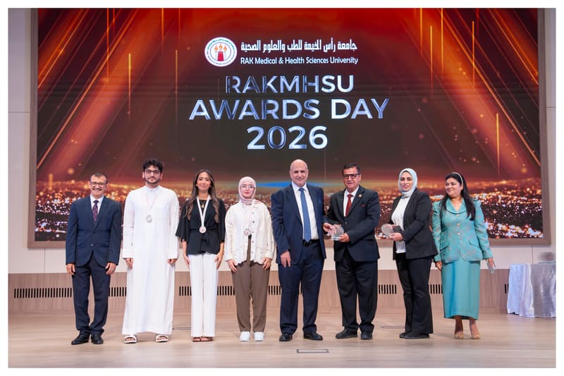 RAKMHSU Awards Day 2026 at RAK Medical & Health Sciences University, 2025-26 — photograph 34 of 39