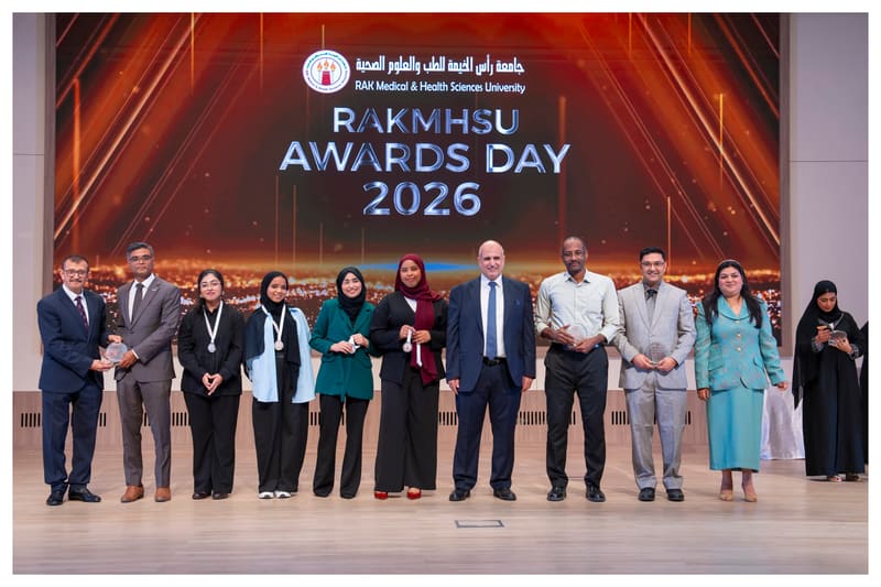RAKMHSU Awards Day 2026 at RAK Medical & Health Sciences University, 2025-26 — photograph 35 of 39