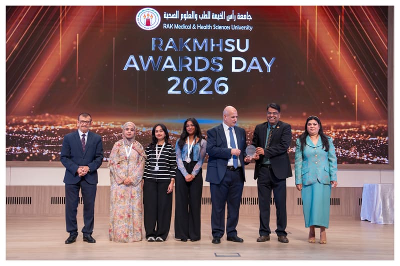 RAKMHSU Awards Day 2026 at RAK Medical & Health Sciences University, 2025-26 — photograph 36 of 39