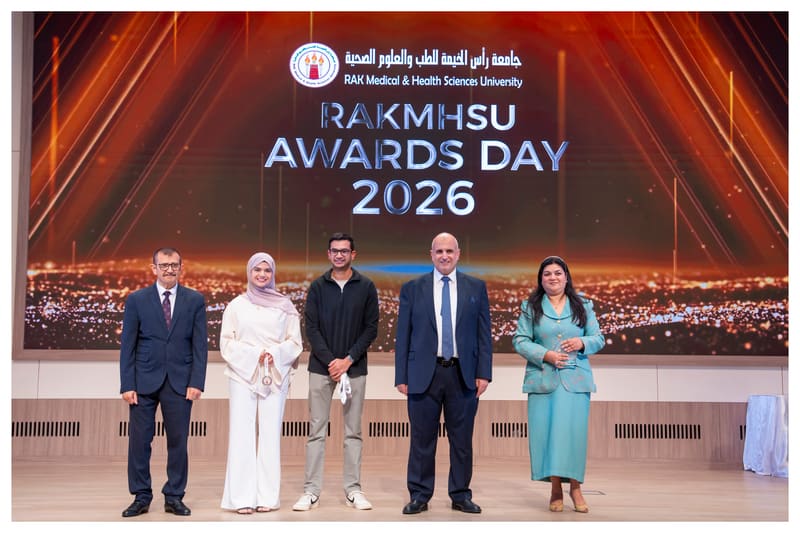 RAKMHSU Awards Day 2026 at RAK Medical & Health Sciences University, 2025-26 — photograph 38 of 39