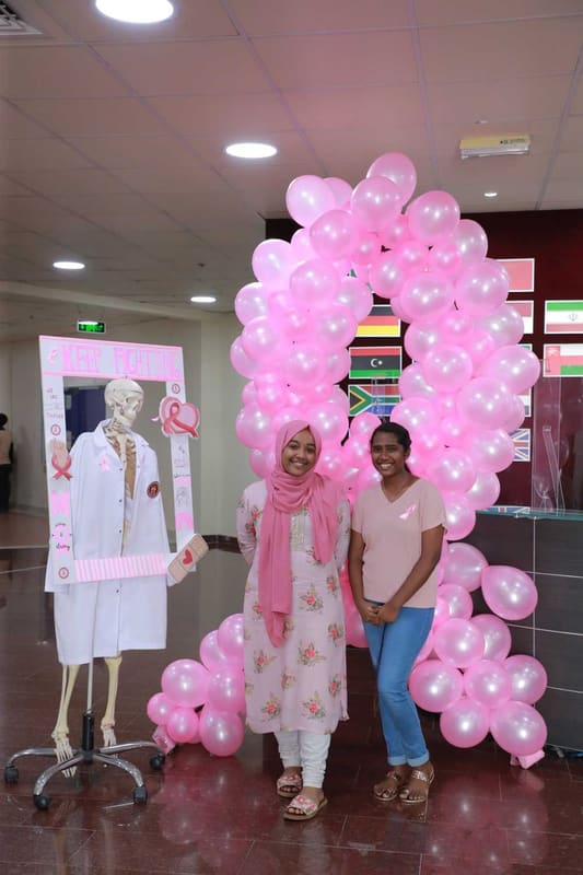 Breast Cancer Awareness Day (Pink October) 2022 at RAK Medical & Health Sciences University, 2022-23 — photograph 8 of 20
