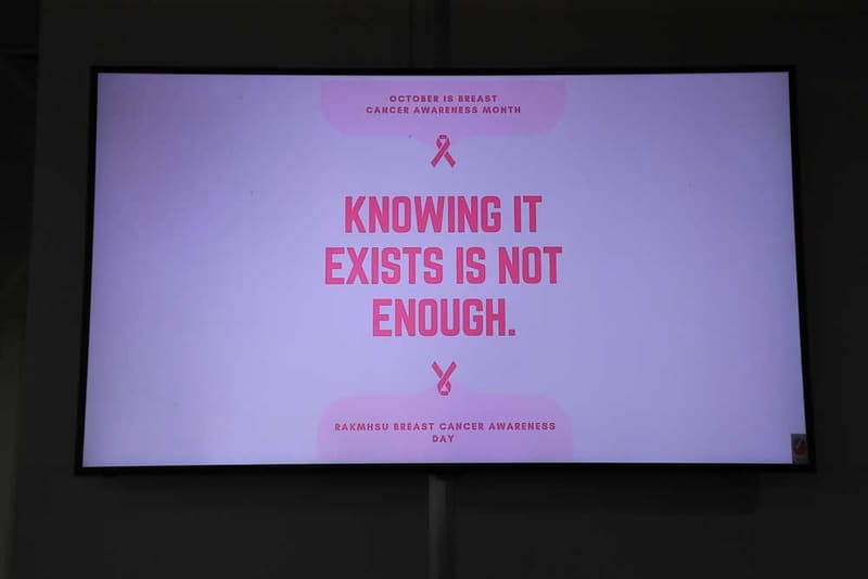Breast Cancer Awareness Day (Pink October) 2022 at RAK Medical & Health Sciences University, 2022-23 — photograph 16 of 20