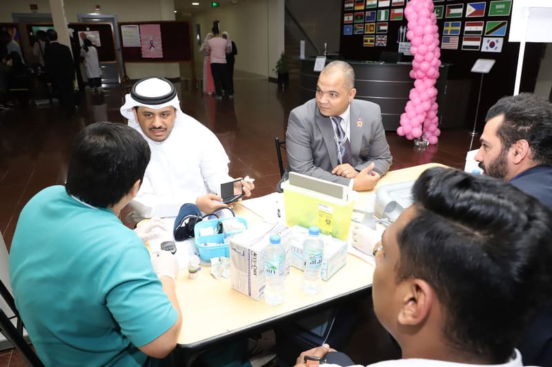 Breast Cancer Awareness Month Pink Oct. 2019 at RAK Medical & Health Sciences University, 2019-20 — photograph 8 of 31