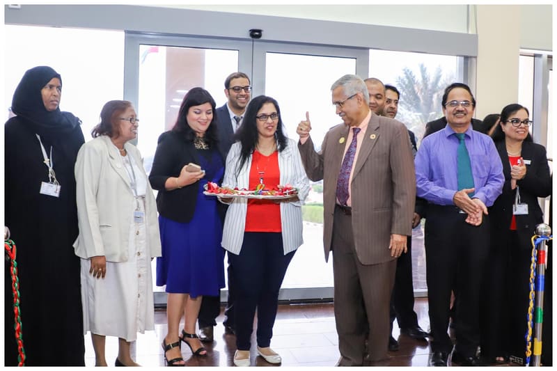 Career Fair 2018 at RAK Medical & Health Sciences University, 2018-19 — photograph 2 of 20