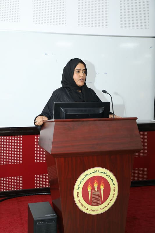 Career Fair 2018 at RAK Medical & Health Sciences University, 2018-19 — photograph 6 of 20