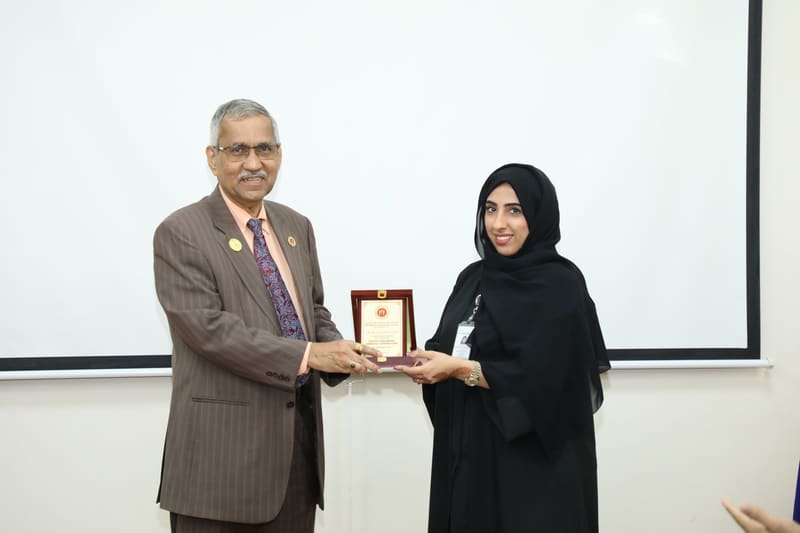 Career Fair 2018 at RAK Medical & Health Sciences University, 2018-19 — photograph 15 of 20